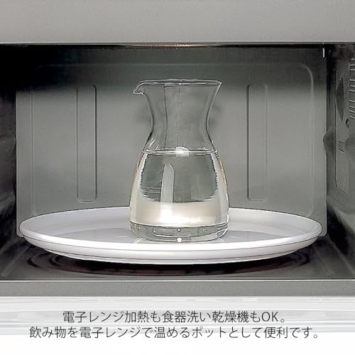 HARIO(ハリオ) とっくり デカンタ 400ml ミルクピッチャー 日本酒 ワイン 電子レンジ 耐熱ガラス GT-2T