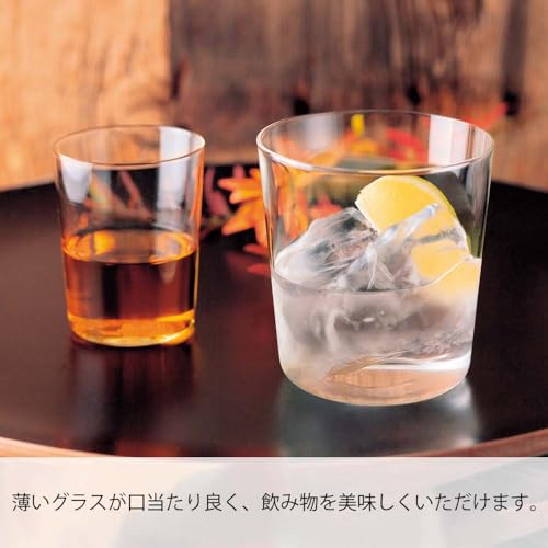 HARIO(ハリオ) 耐熱 ロックグラス 300ml 電子レンジ・食洗器OK 日本製 RG-300