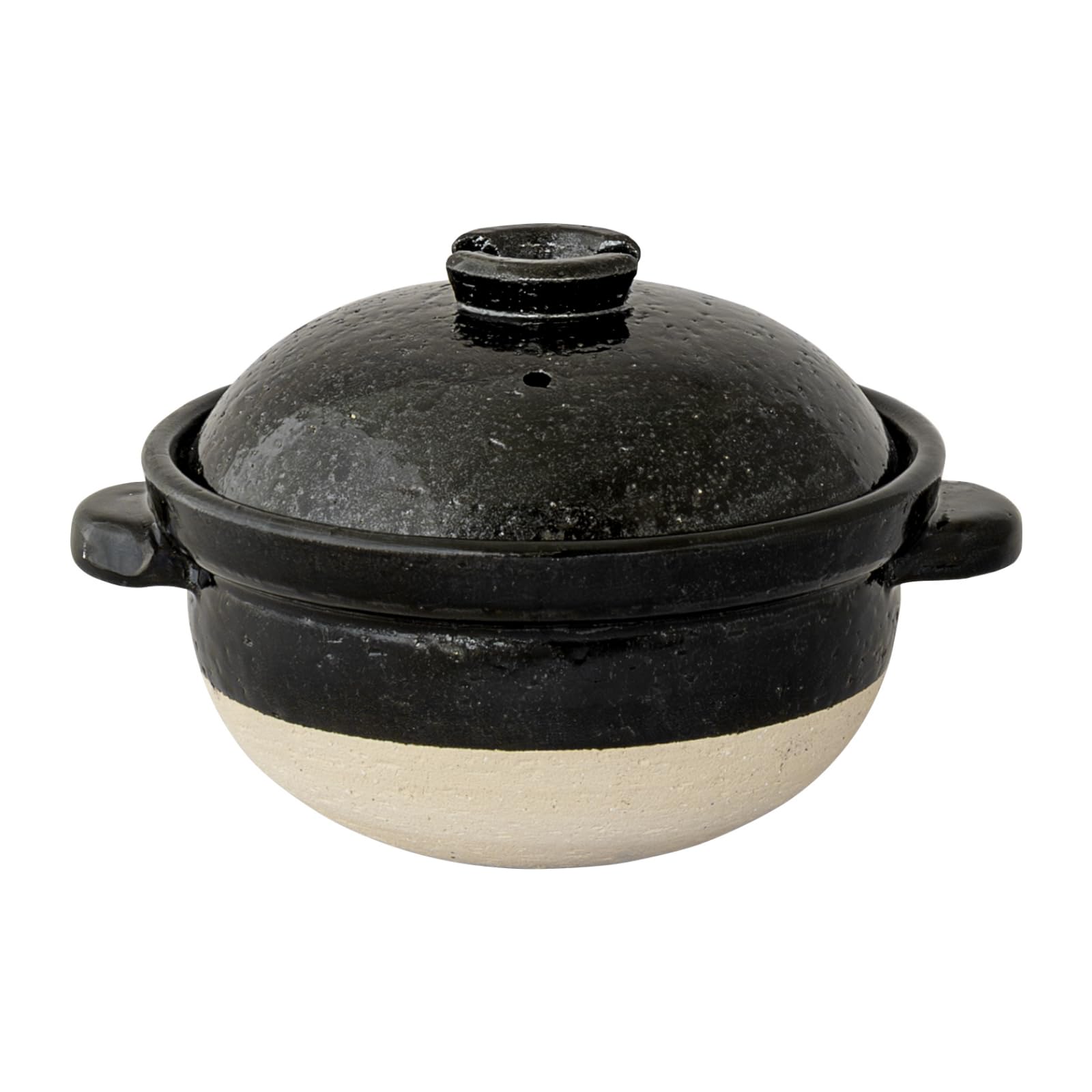 長谷園 かまどさん 土鍋 一合炊き 直径約19×高さ14cm 伊賀焼 ご飯 炊飯 ごはん 炊き方レシピ付き 機能土鍋 ご飯鍋 炊飯鍋 日本製 長谷製陶 ACT-02