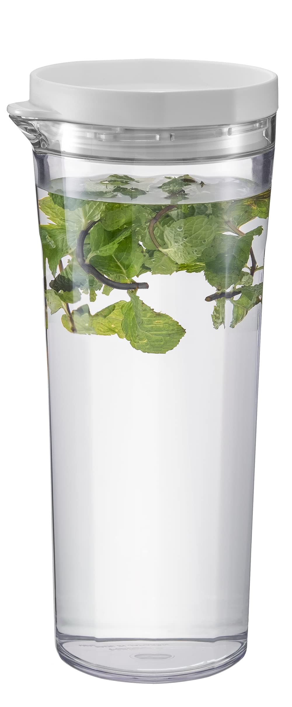 HARIO(ハリオ) フリーザーポット JUSIO 実用容量1100ml ホワイト トライタン 割れにくい 熱湯・食洗器OK 冷水筒 日本製 FPJ-11-W